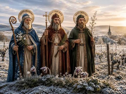 les 3 saints de glace